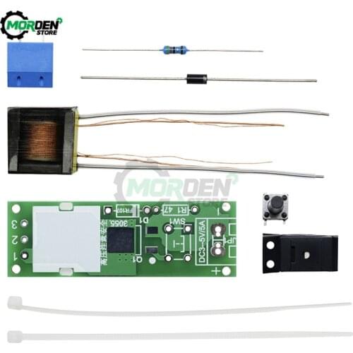 High Voltage Generator DIY Kit Arc Igniter Lighter Kit for DIY Electronic Production Suite Arc Cigarette Igniter Module