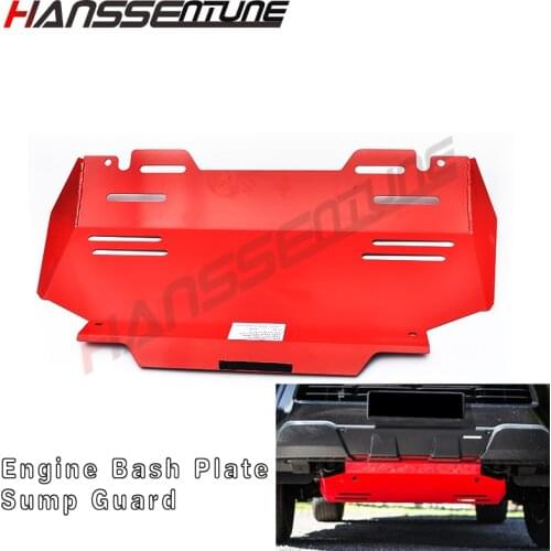 HANSSENTUNE 4X4 Accessories 3.5mm Front Guard Engine Protection Skid Plate For Hilux Revo/ROCCO 2015
