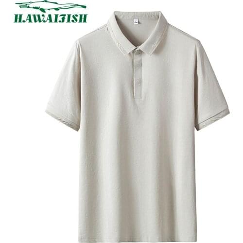 Hawaifish brand male polo shirt New Summer Streetwear Casual Fashion Men tops Clothing high quality youth camisa polo masculina