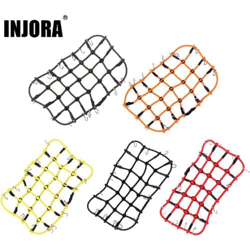 RC Car Accessories 6 Colors Elastic Luggage Net for 1/10 RC Crawler SCX10 90046 Tamiya CC01 D90 Traxxas TRX-4 TRX4