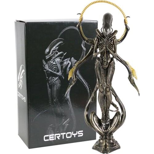 Alien Xenomorph Buddhism Collectible Figure Model Doll Decoration Toy