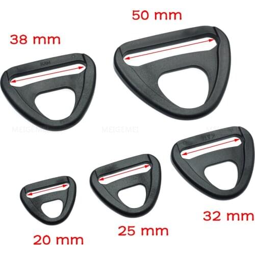 Webbing 20mm 25mm 32mm 38mm 50mm Plastic Adjuster with bar Swivel Clip D-Ring Loop Insert Buckle Backpack Straps