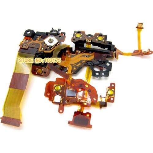 NEW For Sony A7 II A7R II A7S II ILCE-7SM2 ILCE-7RM2 ILCE-7M2 Top Cover Mode Dial Button Flex Cable ASSY