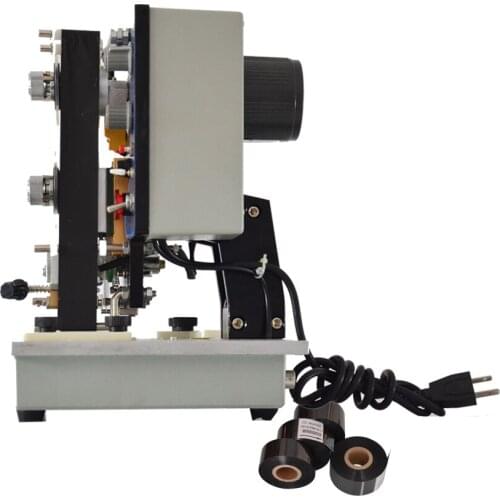 HP241B semiautomatic hot stamping coding machine for pvc bags