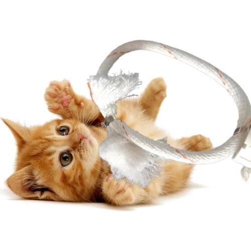 Balcony Cat Climbing Frame Climbing Tube Hanging Cat Claw Tube Toy Yard Cat Claw Climbing Tube Portable Outdoor Cat Walking Tube