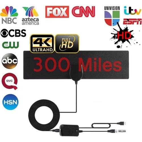 Kebidu TV antenna digital tv antenna For tv box Signal Booster Digital HD Easy Installation for Cable HD Channel 25DB