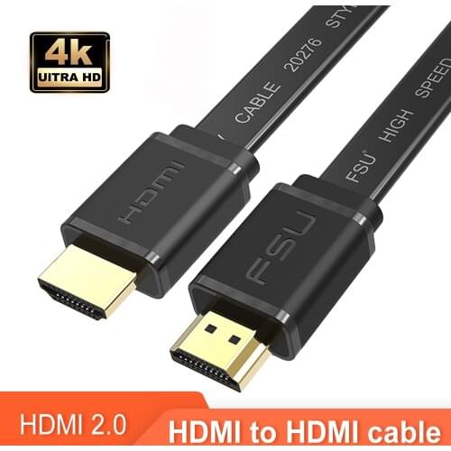 2.0 HDMI 4k 60Hz HDMI to HDMI video cable male to male Adapter gold plated for Splitter notebook PC Laptop HDTV camera