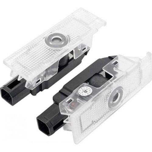 2X For Maserati Levante 2016-2019 GranTurismo 2010-2015 GranCabrio Car LED Door Welcome Light Ghost Shadow Projection Logo Light