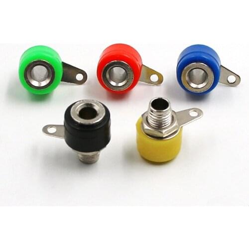 50PCS 4mm banana socket for Binding Post Test Instrument Power Test probes