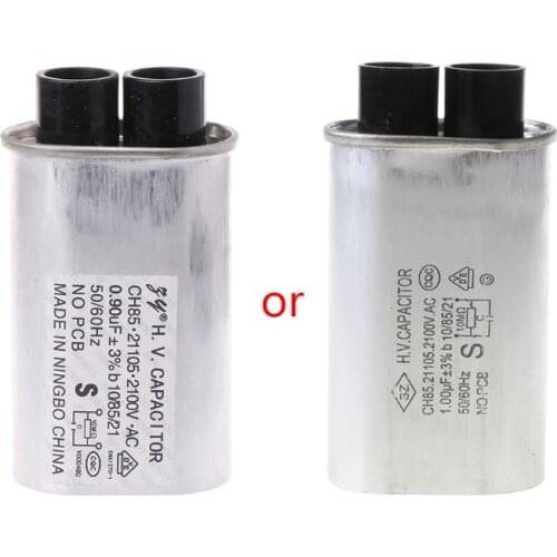 AC 2100V Microwave Oven High Voltage HV Capacitor 0.90uF Replacement Universal JAN07 Dropship