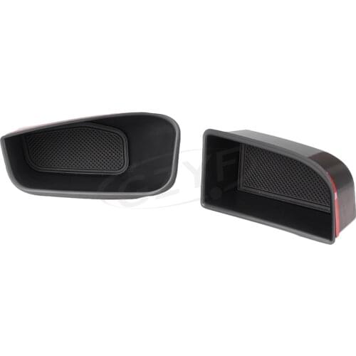 Car Universal Left + Right Side Front Door Armrest Storage Box Fit for Audi Q5 2009 -2015