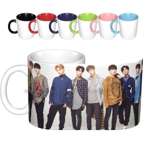 Stray Kids Kpop Ceramic Mugs Coffee Cups Milk Tea Mug Straykids Hellevator Jyp Group Band Creative Trending Vintage Gift Bottle