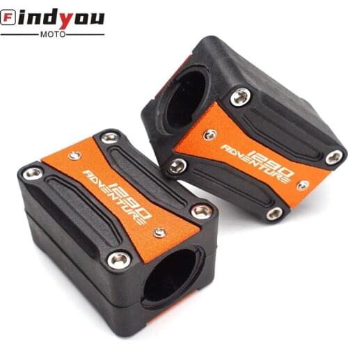 For KTM 1050 1090 1190 Super Adventure 990 1290 ADV Super Duke R S Motorcycle Engine Protection Guard Bumper Decor Block orange
