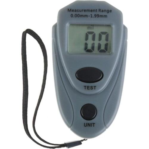 EM2271 Mini Digital Car Paint Thickness Gauge Meter Paint Thickness Tester Auto Coating Thickness Gauge Russia English Manual