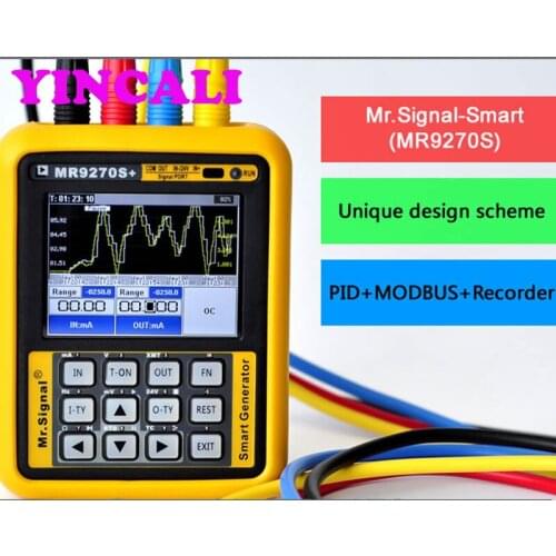 Signal Generator MR9270S+ PID Frequency 4-20mA Calibration Current Voltage PT100 Thermocouple Pressure Transmitter Logger