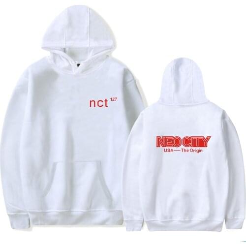 Nct 127 Hoodies Men Women Harajuku Sweatshirts USA - The Origin Print Hoodies Street Fashion Pullover Casual Hoodies Wholesale