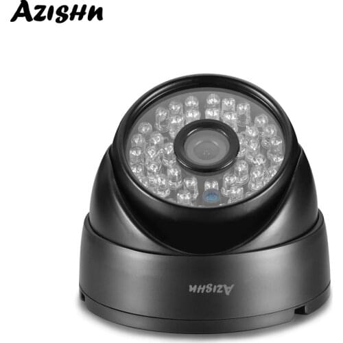 AZISHN Security IP Camera H.265 3MP Outdoor Metal Anti-vandal ONVIF P2P Motion Detection CCTV Surveillance Cam 48V POE Optional