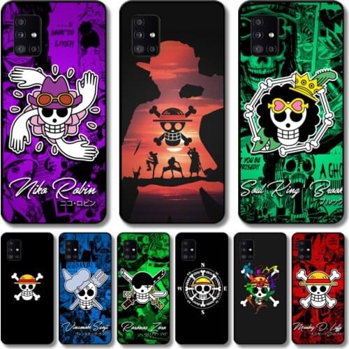Cool skeleton Phone Case For Samsung Galaxy A 12 51 52 21 71 72 42 31 10 80 90 S E 5G Black Shell Art Cell Cover