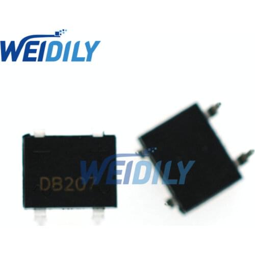 20PCS/LOT DB207 DIP B207 DB207S DIP4 Bridge Rectifiers 1000V 2A