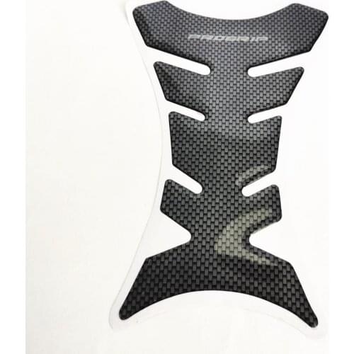 Motorfiets Visgraten Sticker Gas Brandstoftank Protector Pad Cover Decal Koolstofvezel Tank Pad Tankpad Protector Sticker