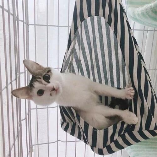 Pet Puppy Soft Bed Cages New style Cat Hammocks Beds Breathable Comfortable Hanging basket for Pet Rest Cushions House