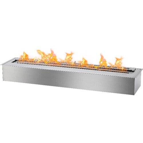 On sale fireplace with stainless steel burner 36 inch indoor fire place