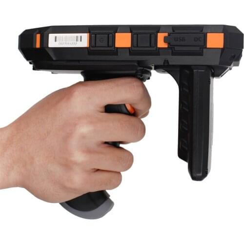 RFID Barcode Scanner Warehouse Inventory Data collector Rugged Android uhf rfid Handheld reader R2000 uhf rfid PDA
