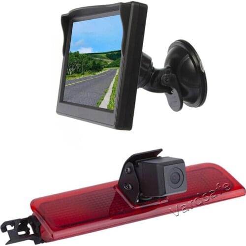 Vardsafe VS940S Reversing Camera & Suction Cup Rear View Monitor for Volkswagen VW Caddy