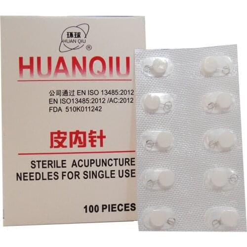 5 boxes 0.16*5mm/0.22*5mm huanqiu sterile intradermal needle disposable embedding needles