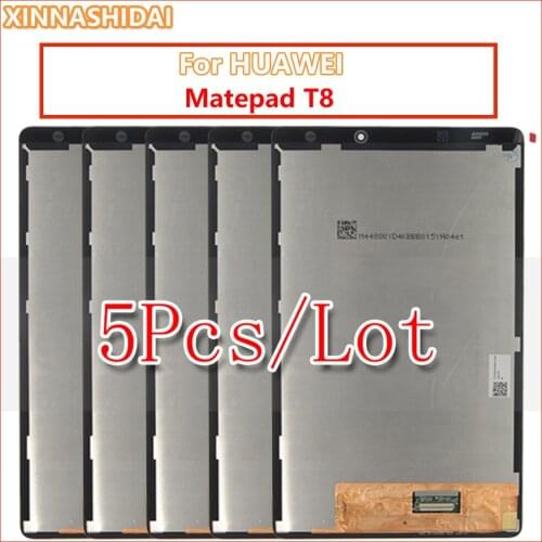 5 Pcs/lot LCD Display For Huawei Matepad T8 Kobe2-L09 Kobe3-l09 KOBE2-W09 LCD Display Touch Screen Digitizer Assembly