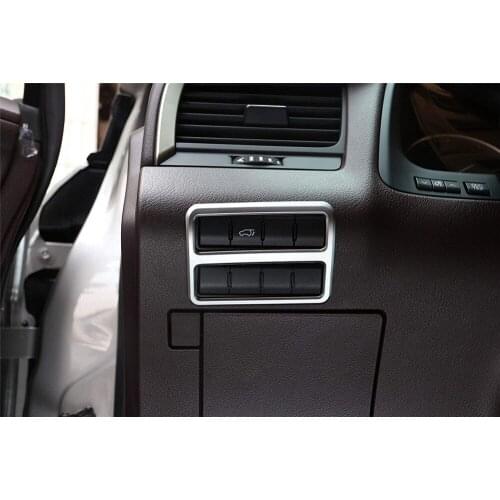 ABS Chrome Headlight Switch Button Cover Trim 1pc For Lexus RX200T 450h 2016