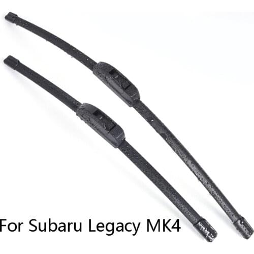 Car Windshield Wiper Blades For Subaru Legacy MK4 from 1999 2000 2001 2002 2003 2004 2005 to 2018 Car Windscreen wiper Rubber