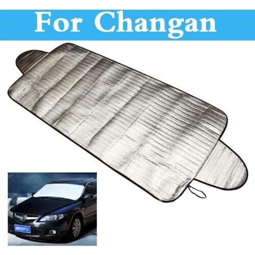Car Cover Sun Shade Snow Shield Cover Auto Front Windscreen Rain Frost Sunshade For Changan CS35 CS75 Benni Eado Raeton Z-Shine
