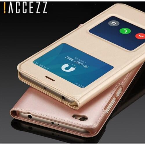 For Xiaomi Redmi 5 5A 5Plus Quick View Open Smart Case Window Flip PU Leather Cover Business Shock-proof Stand Phone Bag Cases
