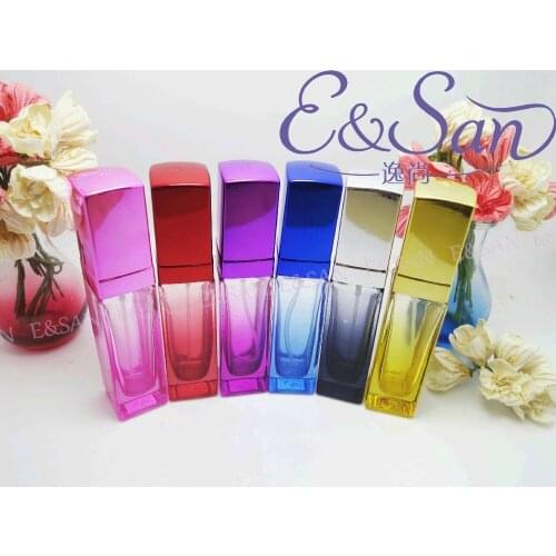 PT079-15ML Long Square Glass Perfume Empty Spray Bottle 100pcs/lot