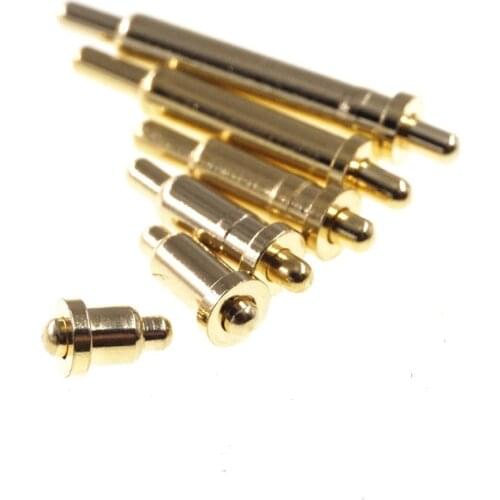 20Pcs Dual Ended Spring Load Pogo Pin 10 10.5 11 11.5 12 12.5 13 13.5 14.0 16.0 MM Double Sides 2 Header Contact