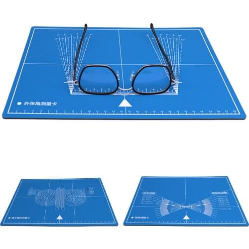 Double-sided Glasses Frame Adjustment Test Card Accessory for Optical Shop