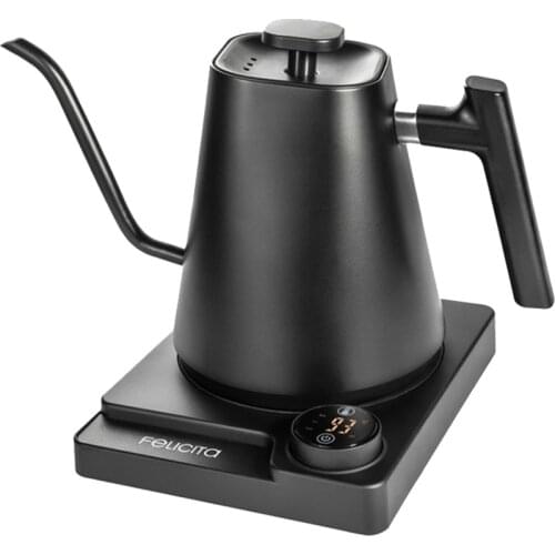 Felicita Electric coffee Kettle 110V/220v Variable Temperature Digital pot Instant Heating Temperature Control Kettle Pot 600ml