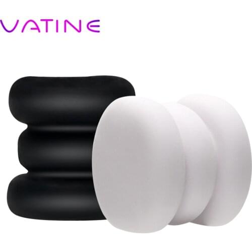 VATINE Artificial Vagina Glans Trainer Delay Ejaculation Sex Toys for Men TPE Male Masturbator Cup Adult Products