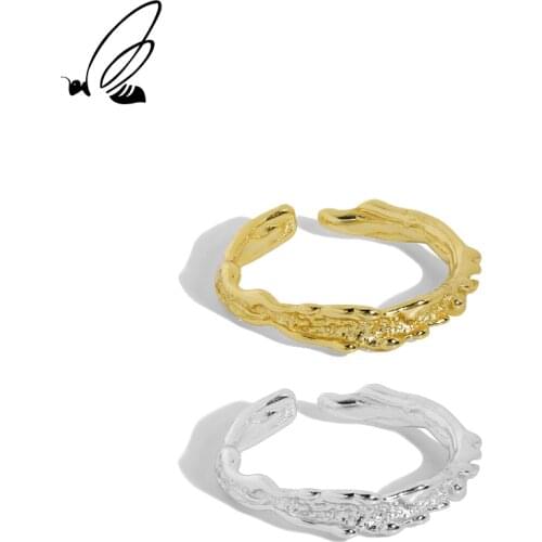 SSTEEL 925 Sterling Silver Ring Gold Minimalist Gifts For Women Minimalist Wedding Accesories Boho Anelli 2021 Fine Jewelry