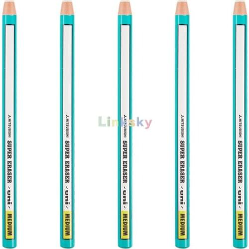 Mitsubishi Uni Pencil Type Eraser - Super Eraser - Medium - Ek-100,Special high gloss pencil eraser for Sketch,School supplies