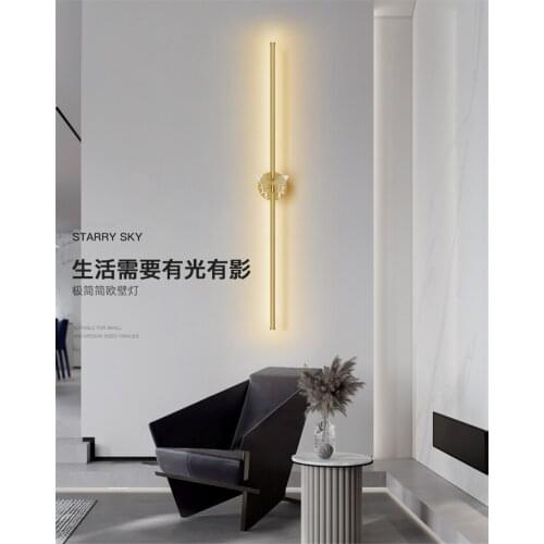 Nordic Long Pole Butterfly Decoration Wall Lamps Modern Bedside Living Room Art Lamp Golden Luxury Bedroom Corridor Wall Lights