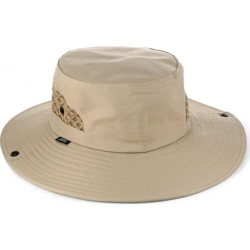 2018 new leisure sun hat outdoor sports fishing hat mesh breathable fisherman hat mens sun caps Sun visor cap 3 colors