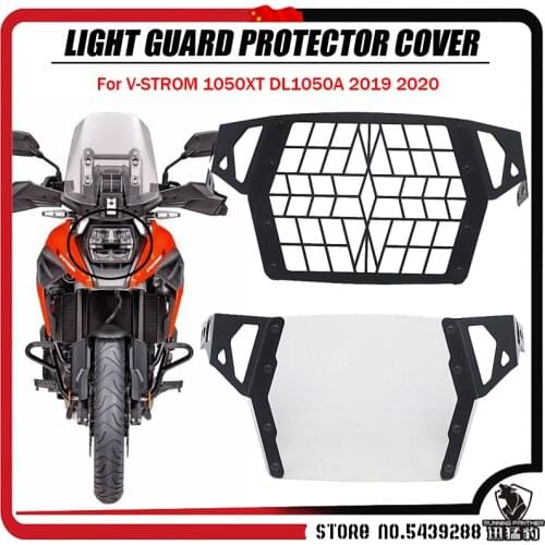 Motorcycle For SUZUKI V-STROM DL1050XT DL1050A 2019 2020 VSTROM 1050 Headlight Head Light Guard Protector Cover Protection Grill