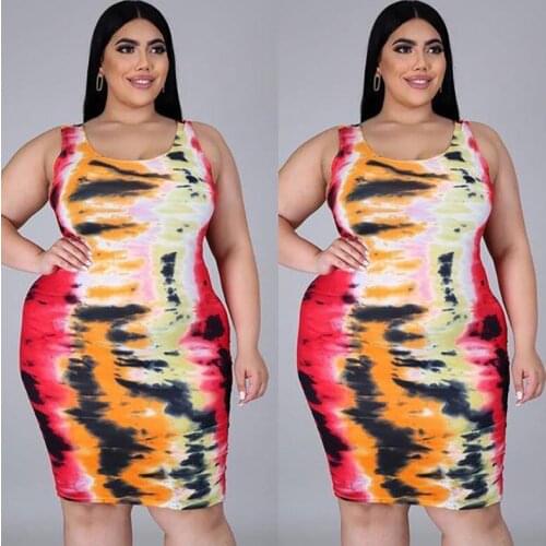 SCSTRONGER Sleeveless Summer Dresses