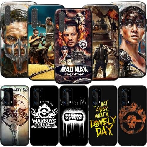 GX127 Mad Max Fury Road Silicone Case for Huawei P9 P10 P20 P30 P40 Y6 2018 Y7 Y9 Lite Pro Max Prime Mini