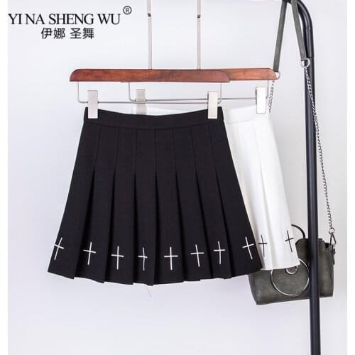 Japanese Style Women JK Skirts Pleated Mini Skirts Cosplay Mini Wide Leg Harajuku Skirts Spring College Short Skirts For Women
