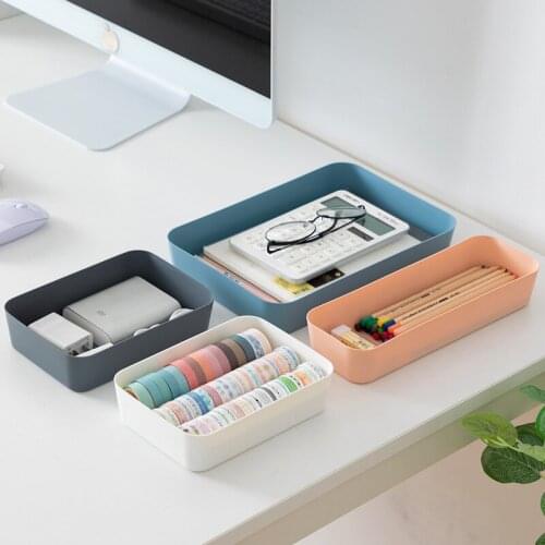 Drawer space receive box office desktop stationery plastic frame dormitory sundry store content box