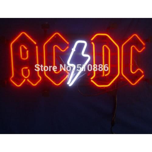 17*14" AC DC Power outdoor NEON SIGN Signboard REAL GLASS BEER BAR PUB Billiards store display Restaurant Shop Signs