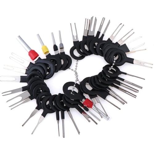 36Pcs Car Terminal Removal Tool Wire Connector Extractor Puller Release Pin